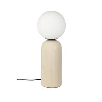 TISCHLAMPE Dash M Beige - Beige, Keramik (20/20/53cm) - Zuiver