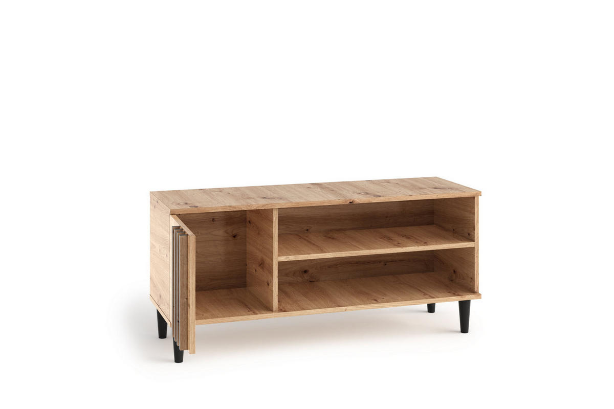 LOWBOARD ARTIANO 120/54/40 cm, Eiche Artisan - Eiche Artisan, Holzwerkstoff (120/54/40cm) - MASSENO