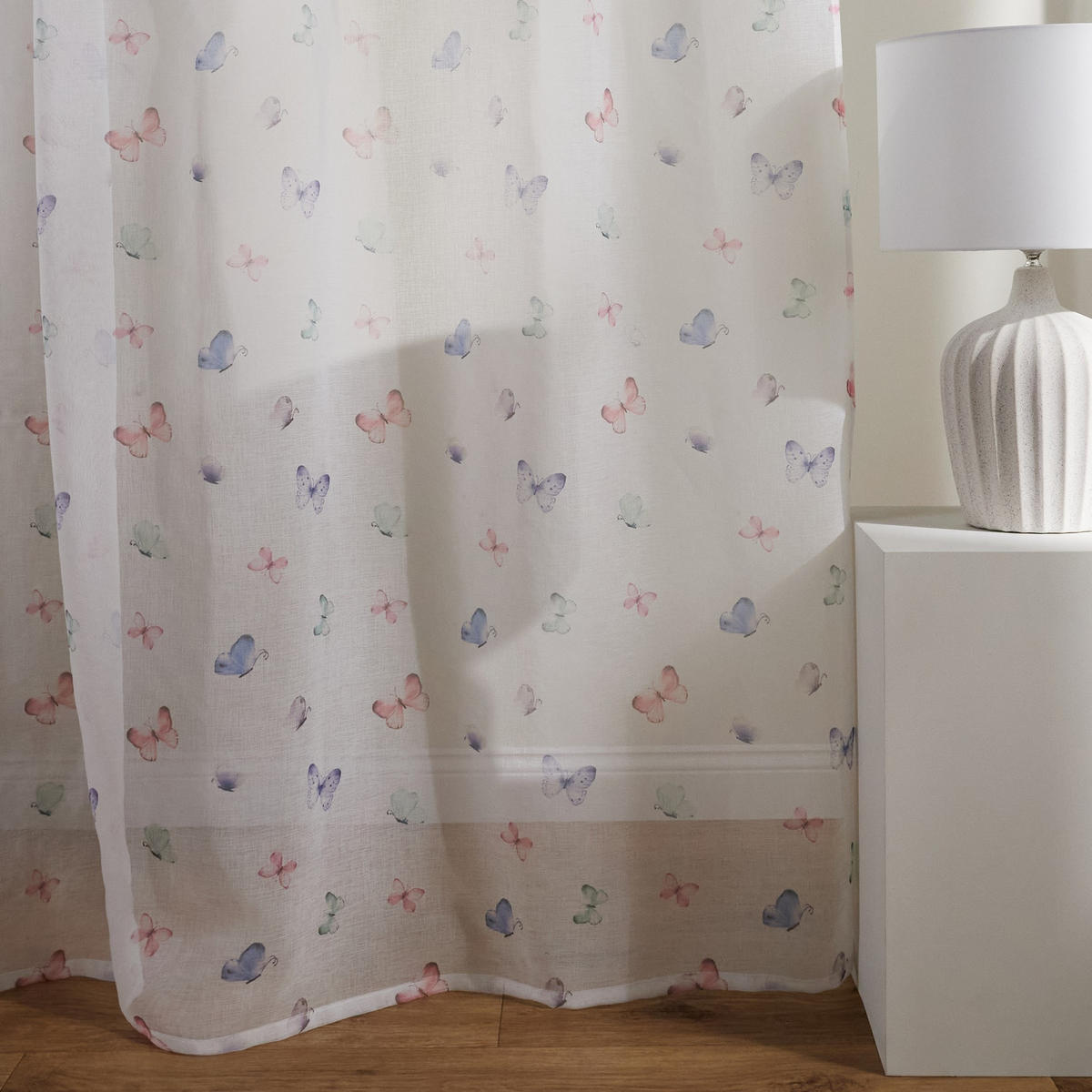 VORHANG Adalis - Weiß, Textil (140/1/250cm) - home&you