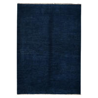 GABBEH-TEPPICH handgeknüpft Blau 247/172 cm Schurwolle - Blau, Textil (172/247cm) - Looma