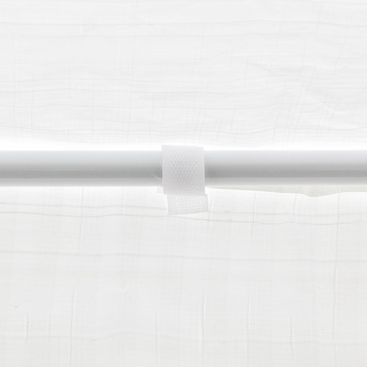 4XPAVILLON-SEITENWAND - Weiß, Kunststoff (300/200/0.1cm) - Relaxdays