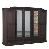 KLEIDERSCHRANK kolonial - Braun, Holzwerkstoff (243/193/57cm) - ebuy24