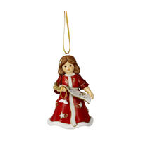 ENGELFIGUR Jahresengelglöckchen 2025, Porzellan, Rot, Jahresedition, 9.5 cm - Rot, Keramik (6/9.5/6cm) - Goebel