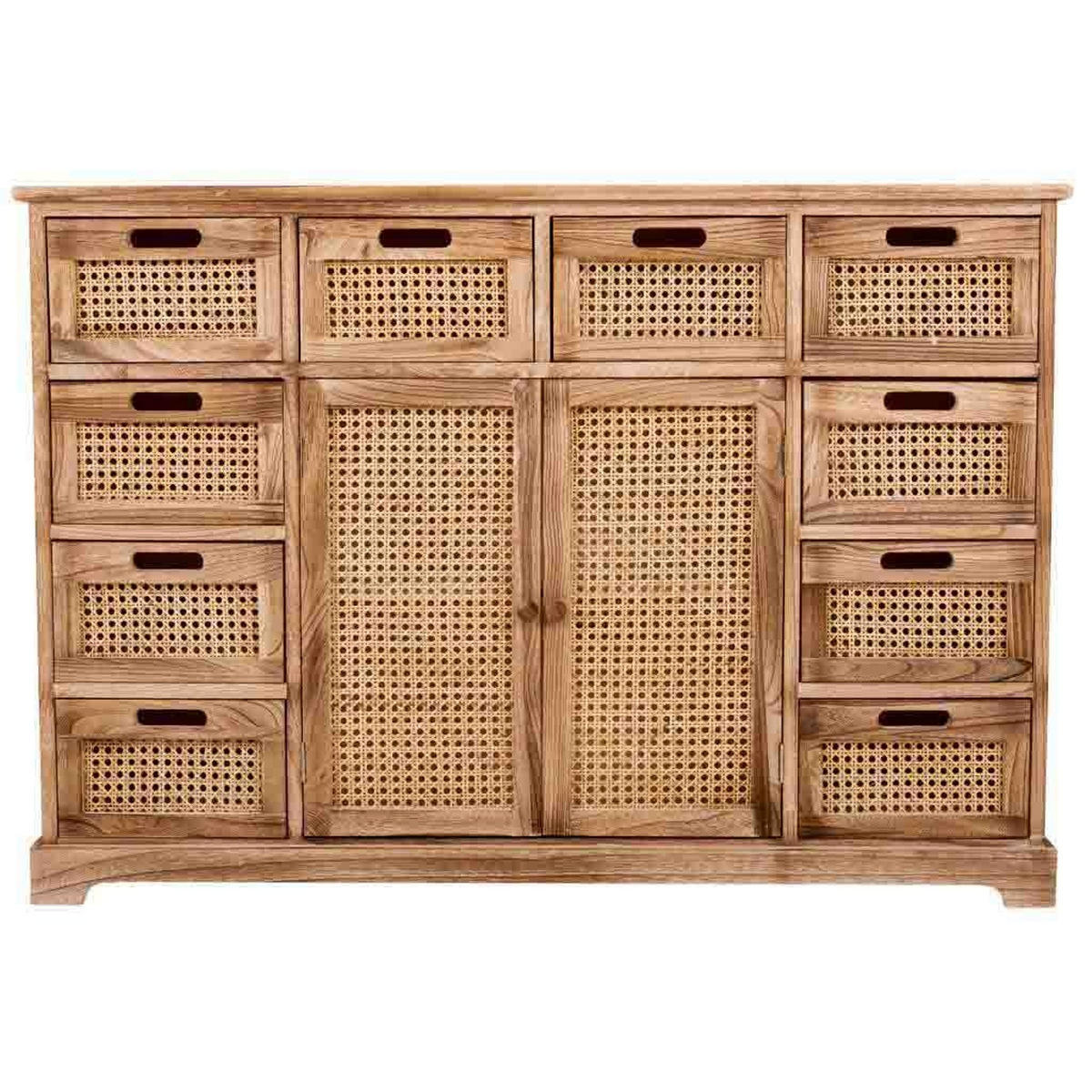 ANRICHTE aus Holz 113x33x78 cm - Braun, Holz (113/79/33cm) - Wanderlust