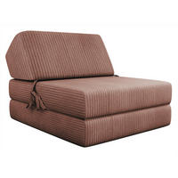 KLAPPSOFA Kevin Cord - Rosa, Textil (73/58/90cm) - MIRJAN24