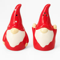SALZ- UND PFEFFERSTREUER Keramik Yulora - Rot, Keramik (4.5/10/4.5cm) - Home Styling Collection