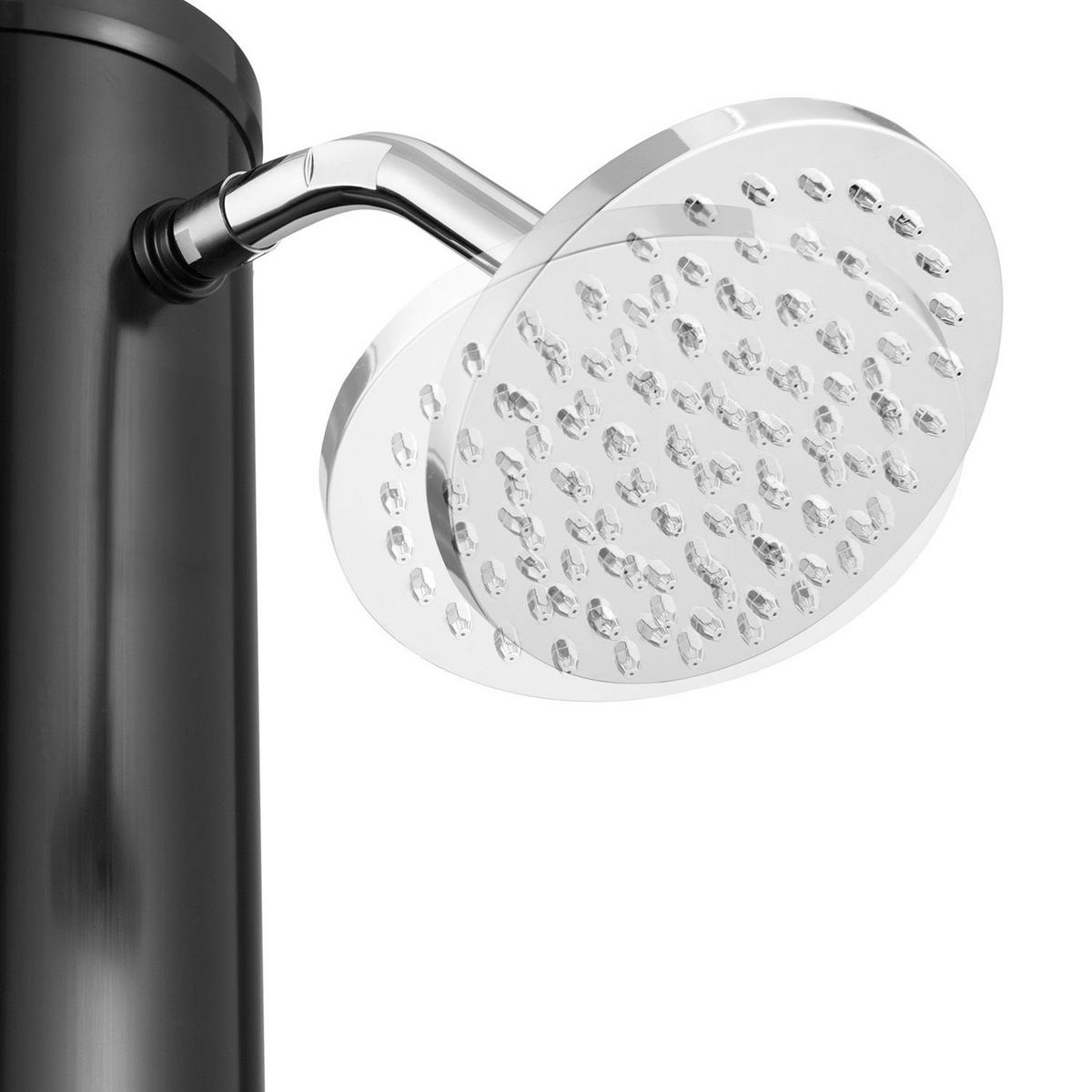 SOLARDUSCHE Victoria 20 Liter - Schwarz, Kunststoff (15.5/220/15.5cm) - Juskys