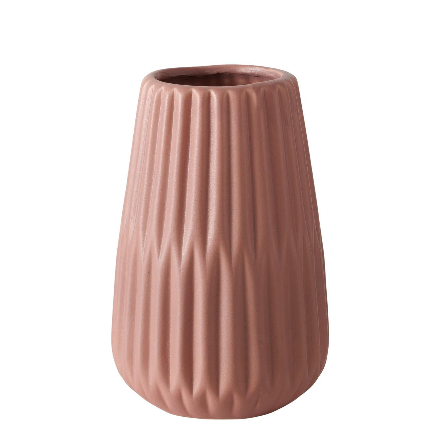 Boltze Home Keramikvase Rosa 17 cm