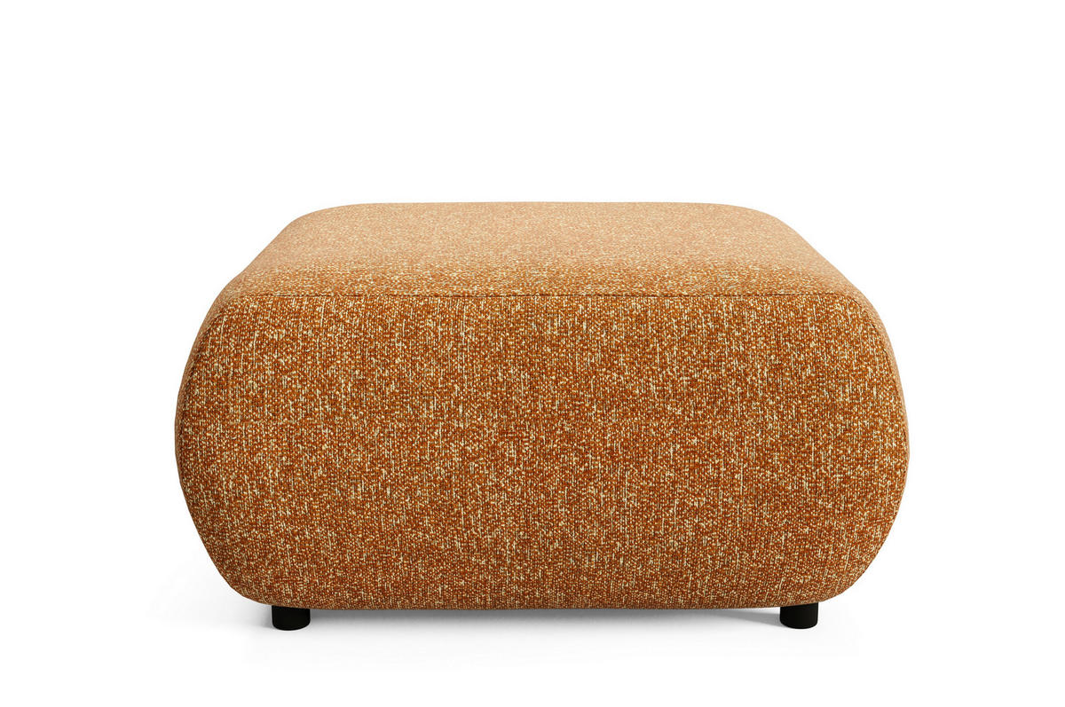 POLSTERHOCKER DELTA Modern Sitzhocker, Fußhocker Braun - Braun, Holzwerkstoff/Kunststoff (88/41/88cm) - MASSENO