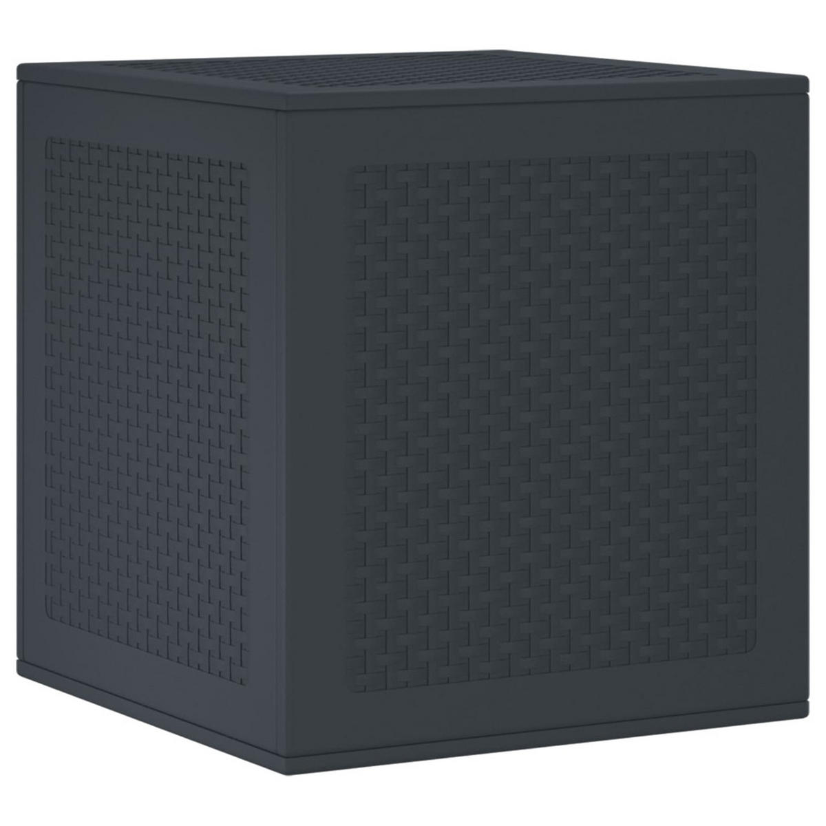 AUFBEWAHRUNGSBOX Anthrazit 55/53/57 Cm Polypropylen - Anthrazit, Kunststoff (53/57/55cm) - vidaXL
