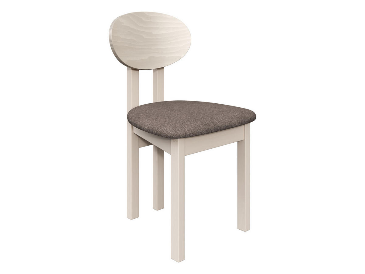 ESSZIMMERSTUHL Divo III - Kaschmir/Hellbraun, Holz/Textil (47/85/48cm) - MIRJAN24