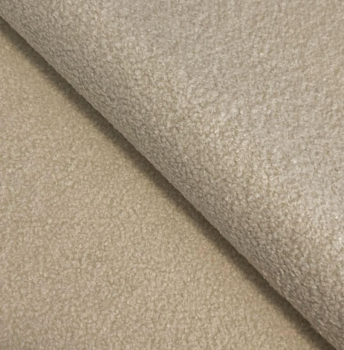 ECKSOFA VIENNA Stil Bettkasten und Funktionalität Bouclé Beige Links - Beige, Holz (143/261cm) - Kaiser Möbel
