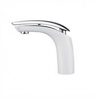 BADEZIMMERARMATUR, 16,6 x 13,3 cm, weiß - Weiß, Metall (30.5/7.5/21.5cm) - Vallsero