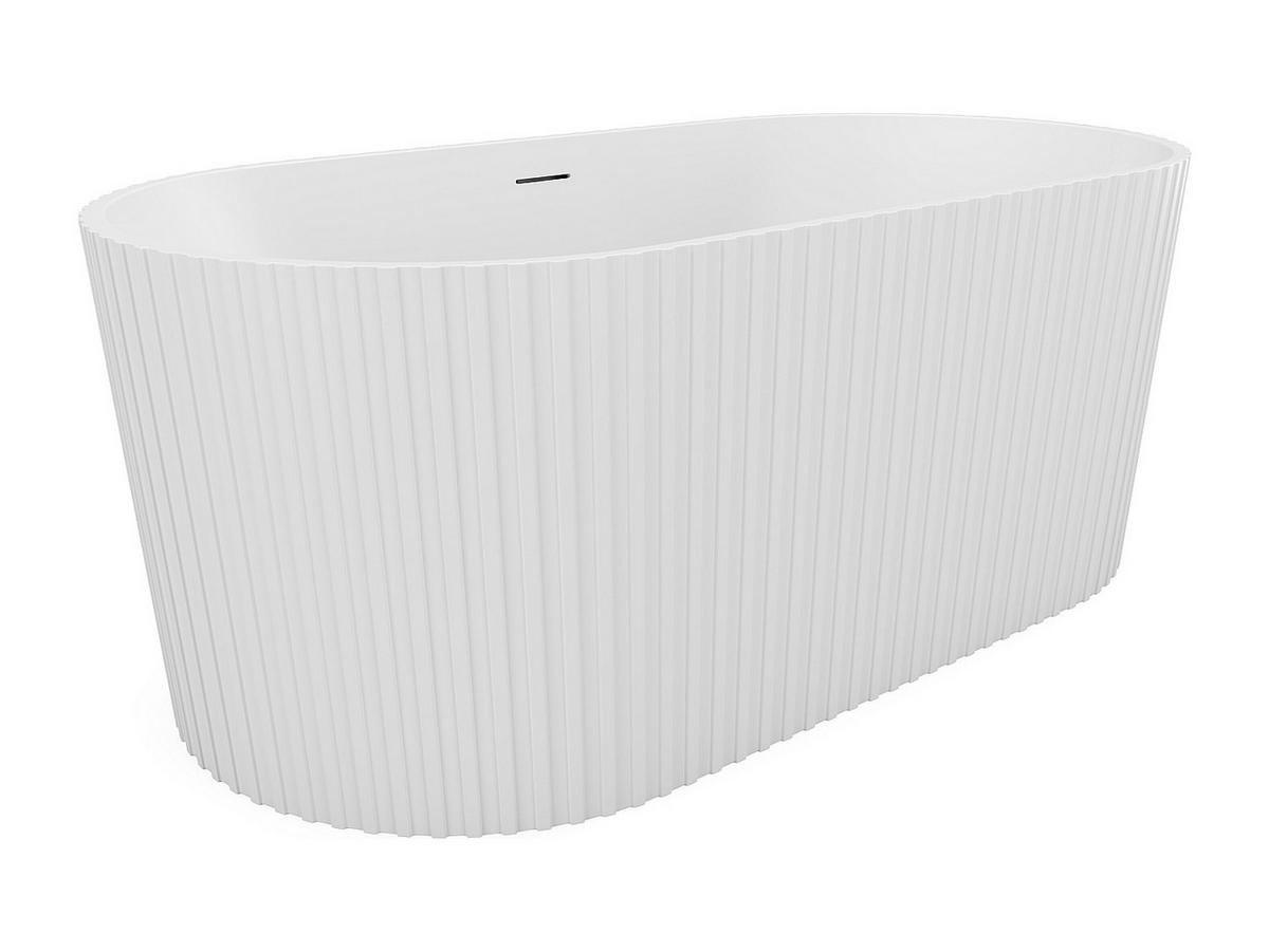 FREISTEHENDE Badewanne - 1 Person - acryl - weiß Aliena - Weiß, Kunststoff (170/58/80cm) - Vente-Unique