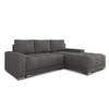 ECKSOFA Pavo - Dunkelgrau, Holz/Textil (255/180cm) - Sofnet