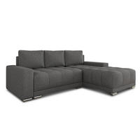 ECKSOFA Pavo - Dunkelgrau, Holz/Textil (255/180cm) - Sofnet