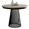 ESSTISCH modern kaschmir schwarz 100-180 DAST - Kaschmir, Holzwerkstoff (100/100/77cm) - Compleo24