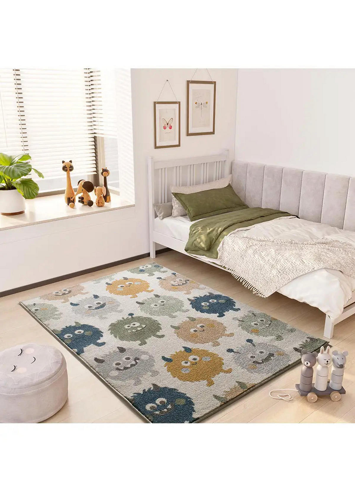 KINDERTEPPICH Mehrfarbig Beats 120/170 cm - Multicolor, Naturmaterialien/Textil (120/170cm) - Atticgo