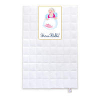 SOMMERBETTDECKE KLASSIK Entendaunen leicht - Weiß, Naturmaterialien/Textil (135/200cm) - Frau Holle