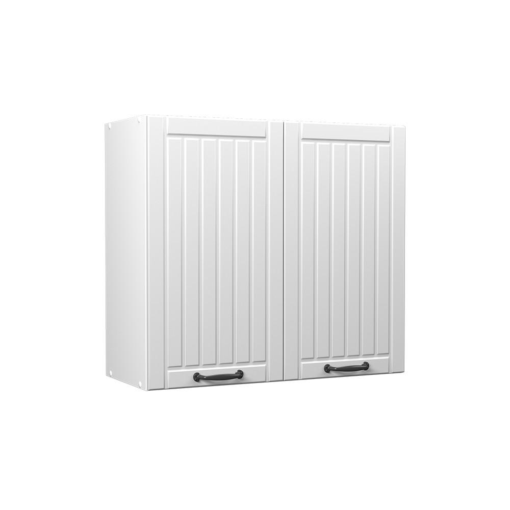 HÄNGESCHRANK Fame-Line, Weiß Landhaus/Weiß, 80 cm - Weiß, Holzwerkstoff (80/72/34.1cm) - Vicco