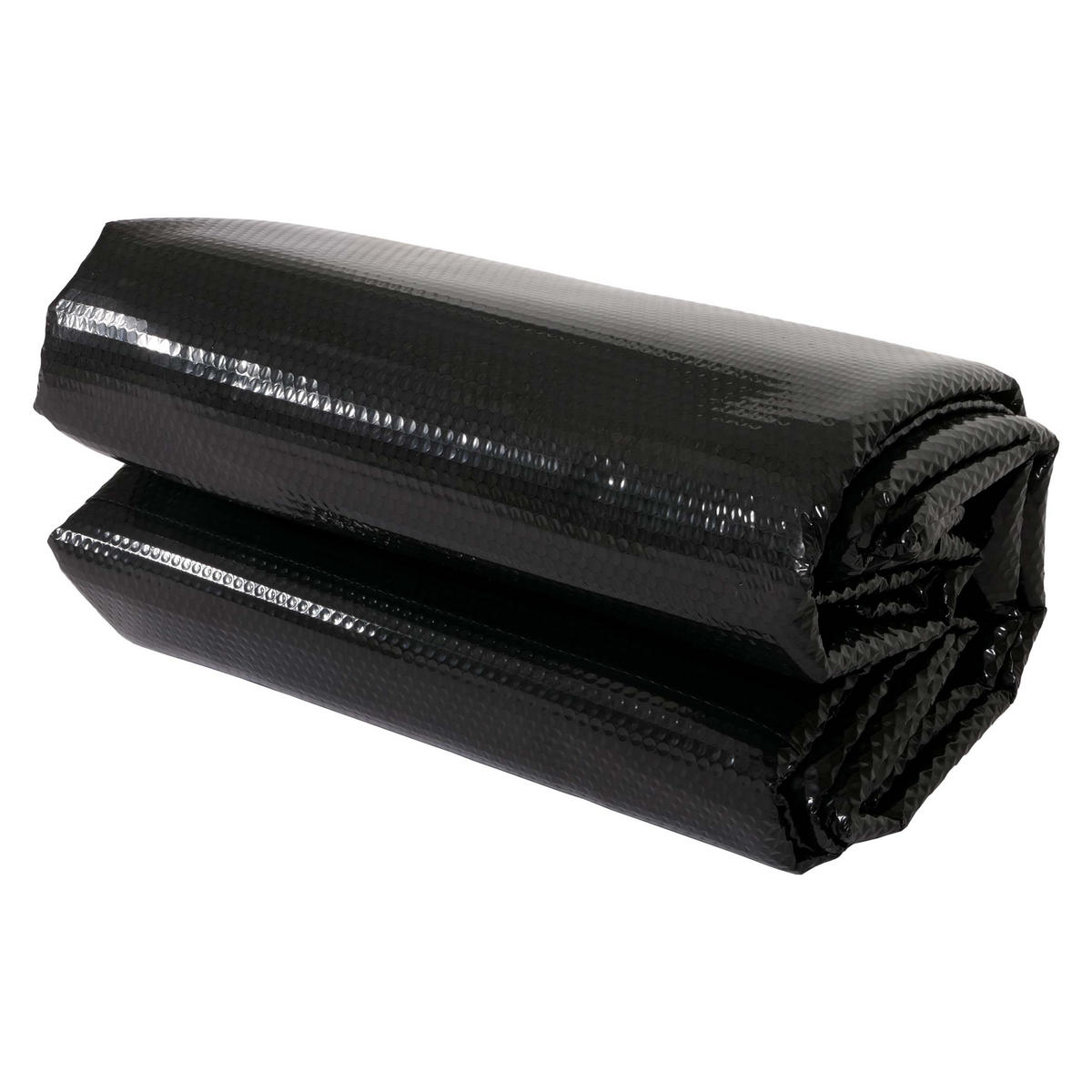 POOL-ABDECKUNG Schwarz - Schwarz, Kunststoff (457/457cm) - MCW