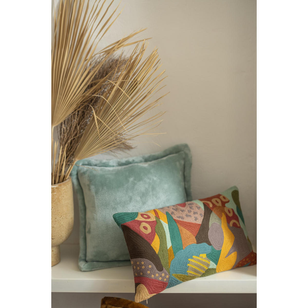 KISSEN Tender opal 50 x 50 cm - Opal, Textil (50/50cm) - Vivaraise