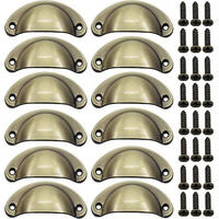 MÖBELGRIFF Bronze Gebürstet 12er-Set 82 mm - Silberfarben, Metall (3.5/3/8.2cm)