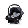 BABYSCHALE Isofix Set Amore i-Size grau gemustert Station i-Size Gruppe 0+ (0 - 13 kg) - Grau, Kunststoff (40/56/62cm) - Chipolino