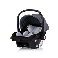 BABYSCHALE Isofix Set Amore i-Size grau gemustert Station i-Size Gruppe 0+ (0 - 13 kg) - Grau, Kunststoff (40/56/62cm) - Chipolino