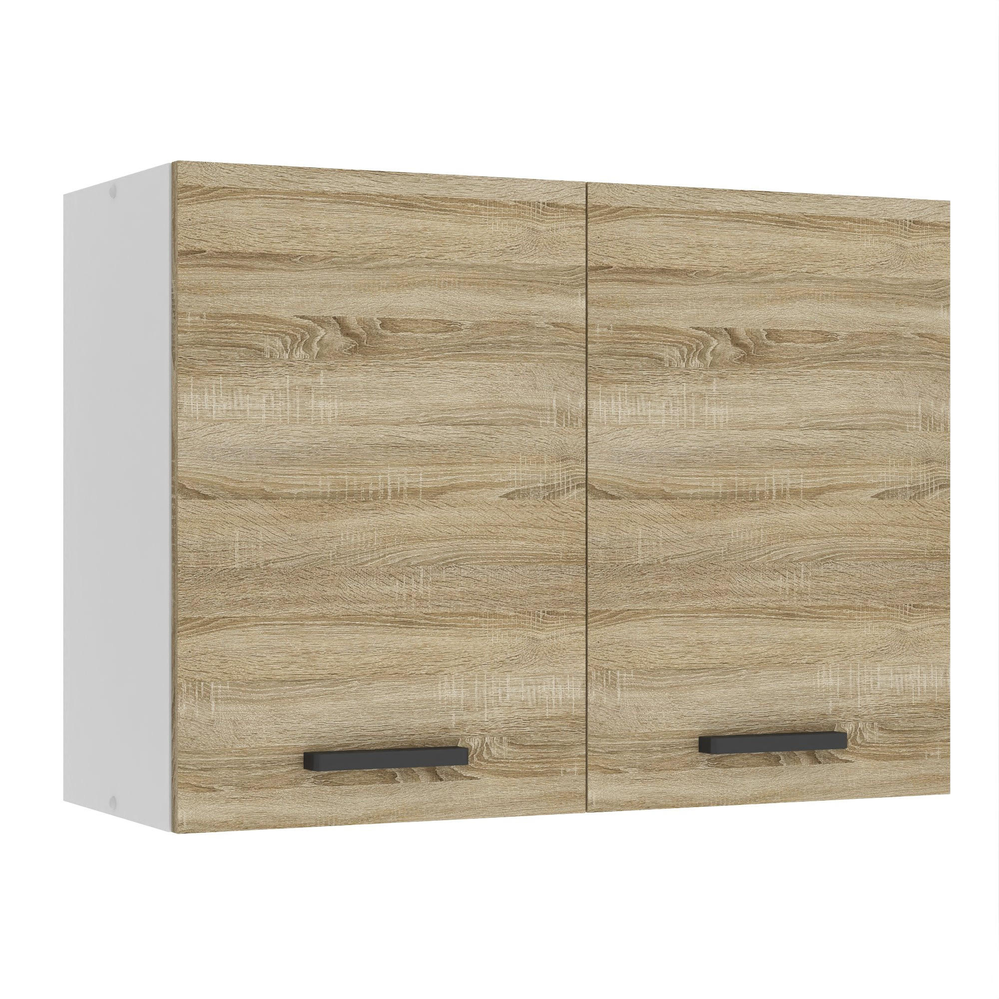 HÄNGESCHRANK SG 80 cm, mit 2 Türen, Sonoma-Eiche - Eiche San Remo, Holz (80/58/29.6cm) - B BELINI GROUP