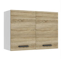 HÄNGESCHRANK SG 80 cm, mit 2 Türen, Sonoma-Eiche - Eiche San Remo, Holz (80/58/29.6cm) - B BELINI GROUP
