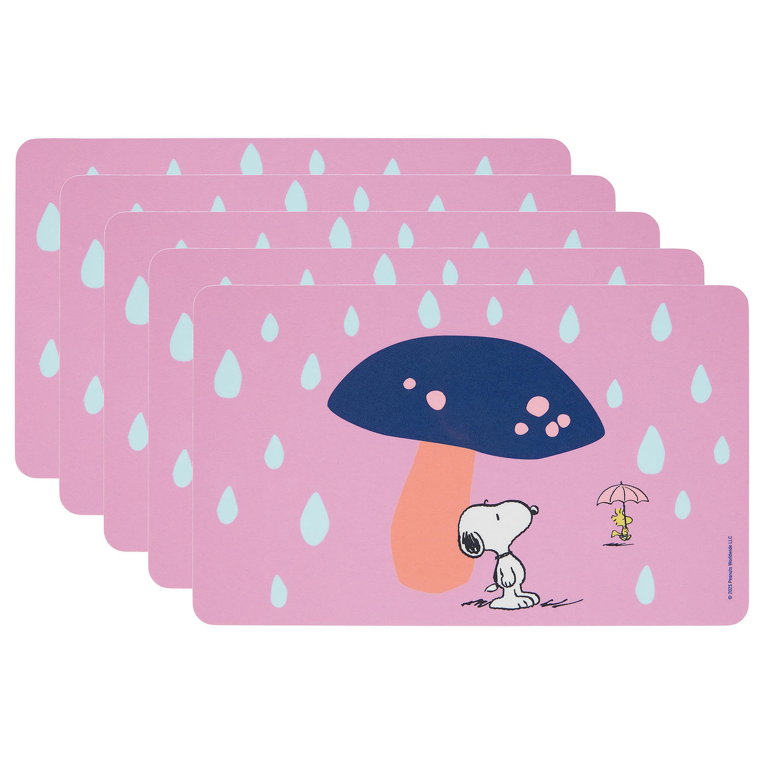 FRÜHSTÜCKSBRETTCHEN (5er Set) Peanuts - Multicolor, Kunststoff (14/23cm) - Butlers