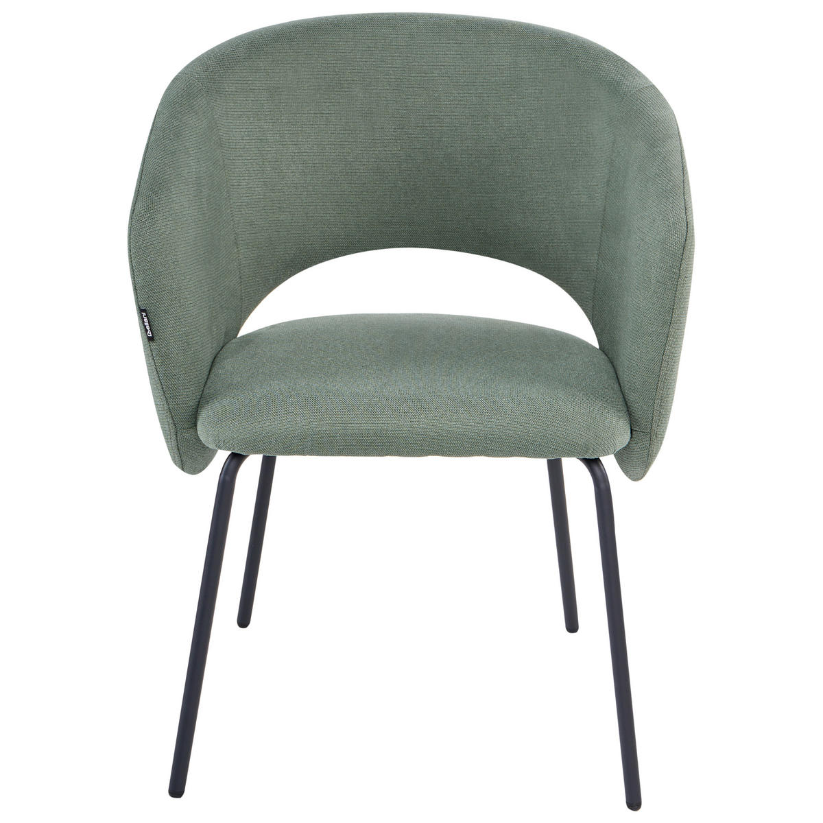 JÍDELNÍ ŽIDLE sada 2 ks Látka Světle zelená Blakely - světle zelená, textil (60/80/55cm) - Beliani