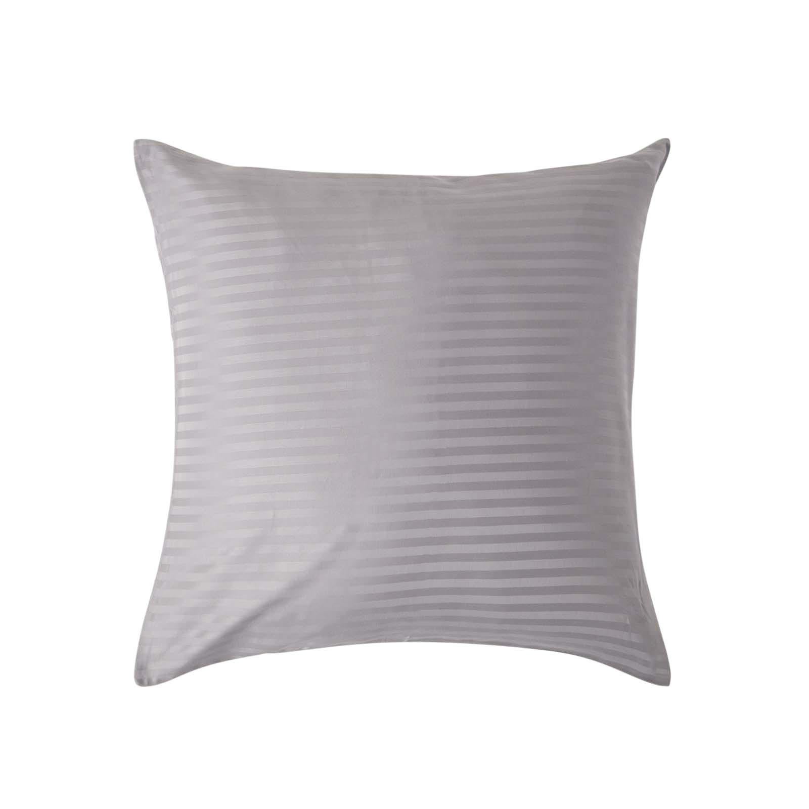 KISSENBEZUG Damast, Ägyptische Baumwolle, Fadendichte 330 - Grau, Textil (60/60cm) - Homescapes