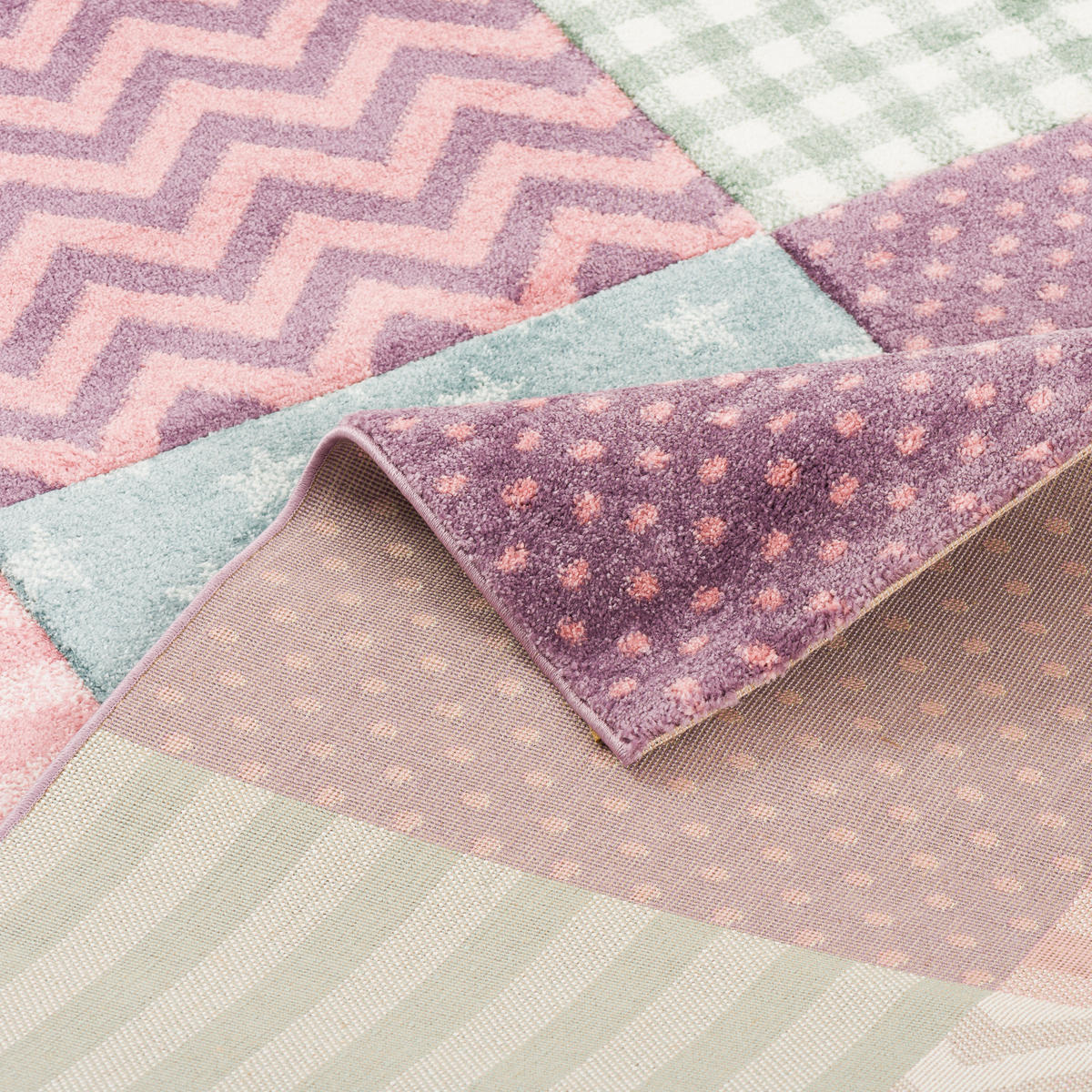 KINDER UND JUGEND TEPPICH MAUI STERNE - Multicolor, Textil (160/230cm) - Pergamon