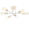 LED-DECKENLEUCHTE Johannes 45/40/20 cm - Weiß, Metall (45/40/20cm) - Nettlife