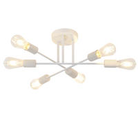 LED-DECKENLEUCHTE Johannes 45/40/20 cm - Weiß, Metall (45/40/20cm) - Nettlife
