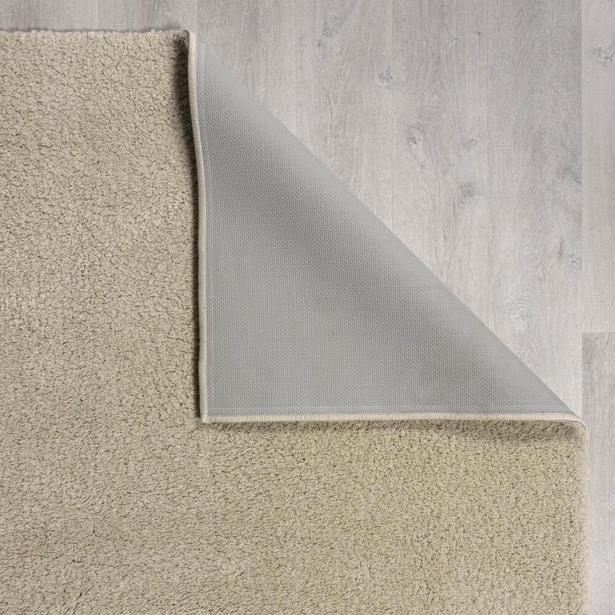 TEPPICH Hochflor Uni-Design, waschbar GIPPING, Naturfarben 120x170 cm - Naturfarben, Textil (120/170cm) - KADIMA DESIGN