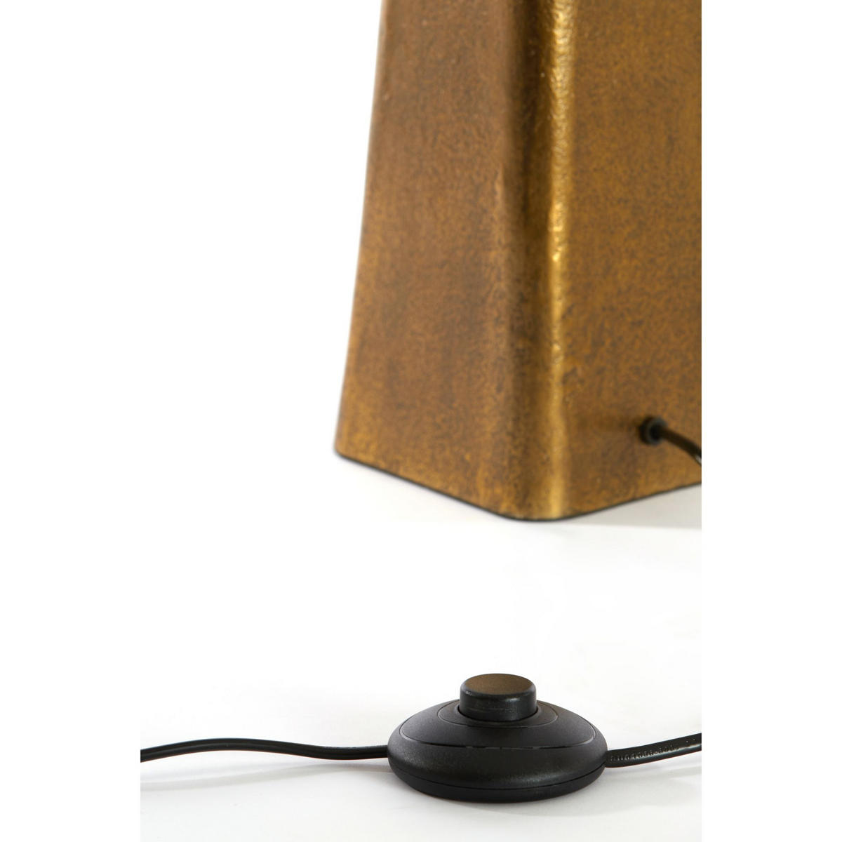 STEHLEUCHTE Donah Bronze Ø13/148 cm - Bronzefarben, Metall (13/13/148cm) - Light & Living