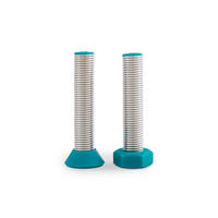 SALZ- & PFEFFERSTREUER Biegsie! , 2er Set , Petrol - Grün, Metall (3.7/12.5/8cm) - Take2