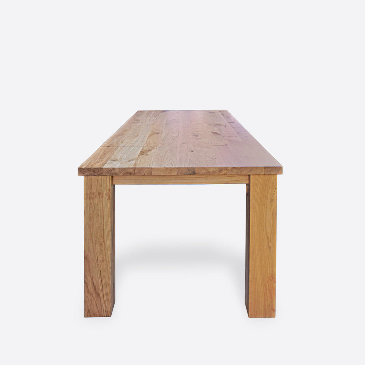 EICHENTISCH aus Massivholz für das Esszimmer THOR 215 x 100 - Eichefarben, Holz (100/215/75cm) - Rawood Furniture