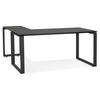 ECKSCHREIBTISCH L-Form Platzsparend Für Großraumbüro XERAL, Schwarz 170x160x74,8 cm - Schwarz, Holzwerkstoff/Metall (160/170/75cm) - KADIMA DESIGN