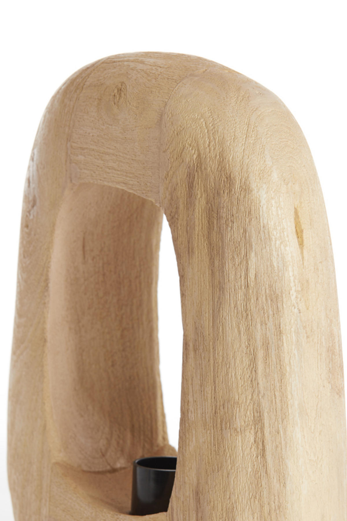 TISCHLAMPE Kelafo Braun 24/8/30 cm - Braun, Holz (24/8/30cm) - Light & Living