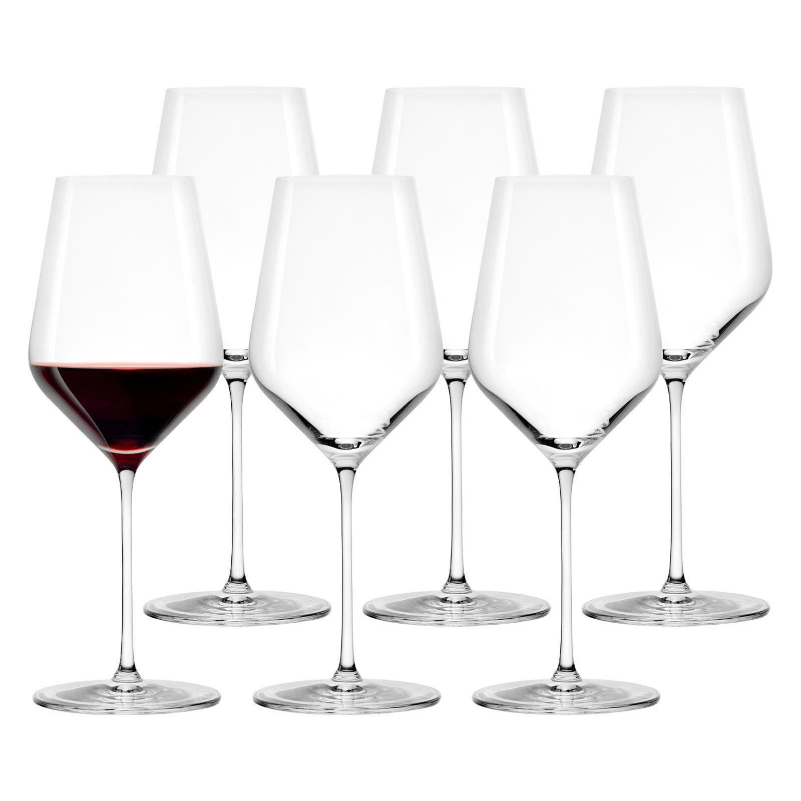 ROTWEINGLÄSER Starlight transparent 510 ml 6er Set - Transparent, Glas (0.51L) - Stölzle Lausitz