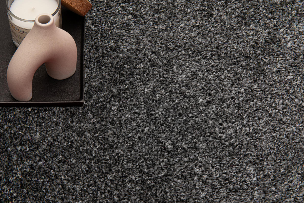 TEPPICH NOYAN Grau 140/200 cm - Grau, Kunststoff (140/200cm) - Tapiso