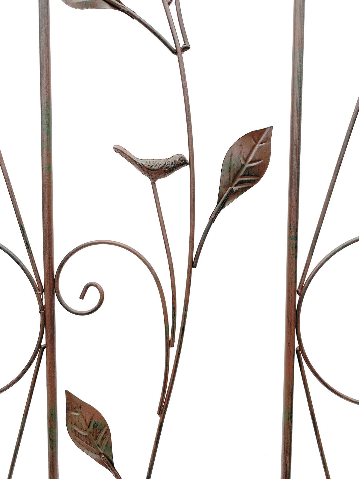 RANKHILFE Garten Metall 120 cm - Braun, Metall (50/120/1.5cm) - DanDiBo