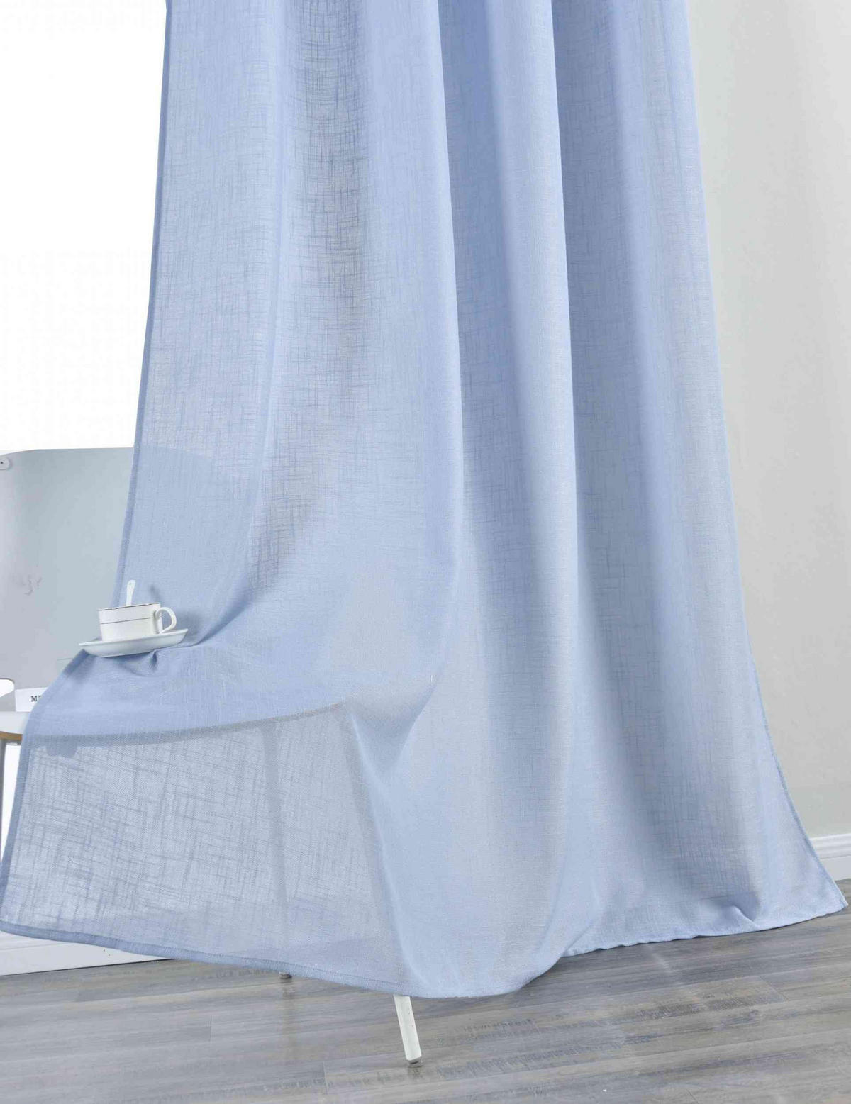 VORHANG »Essen« HxB 245x145 cm Blau - Blau, Textil (145/245cm) - Gardinenbox