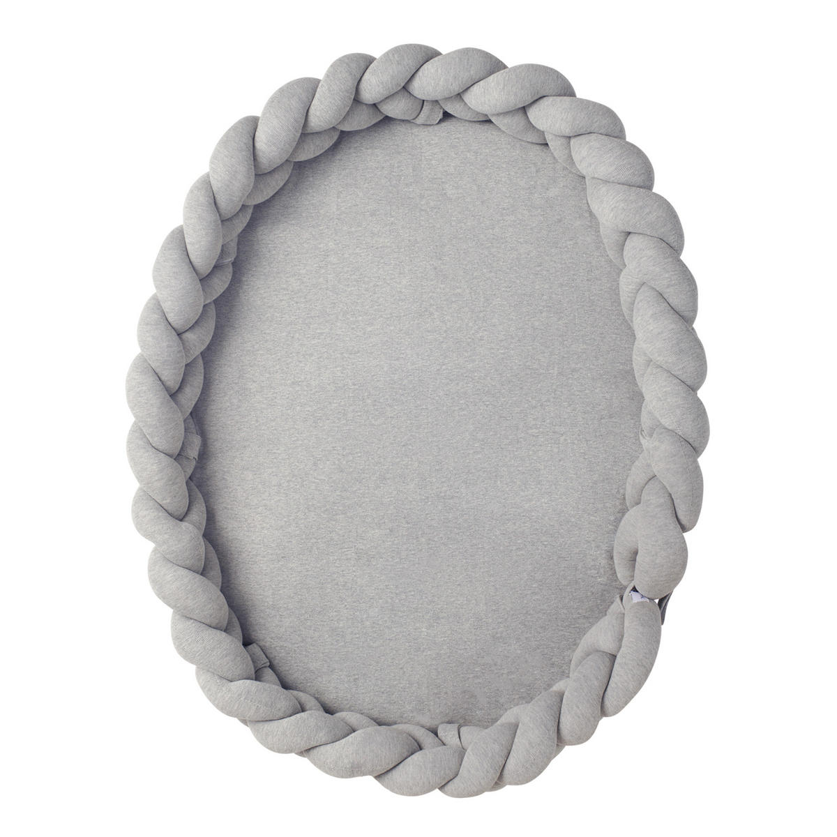 BABY Nest geflochten Grau - Grau, Textil (60/90cm) - nordic coast company