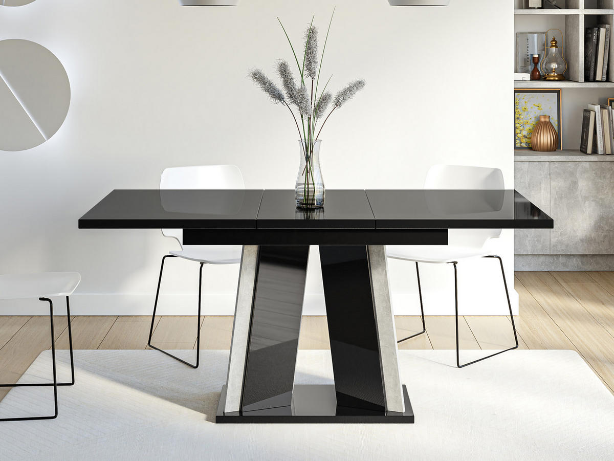 ESSTISCH ausziehbar Doha - Eiche Artisan, Holzwerkstoff (80/120/75cm) - MIRJAN24