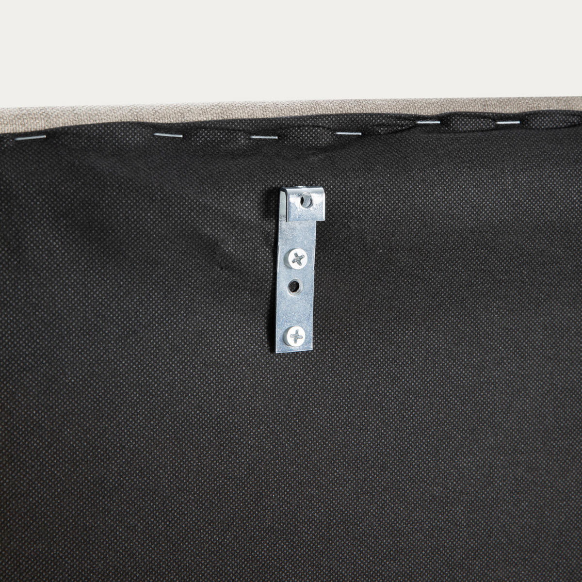 KOPFTEIL Coline Grau 165 cm x 118 cm - Grau, Textil (165/118/3cm) - Kenay Home